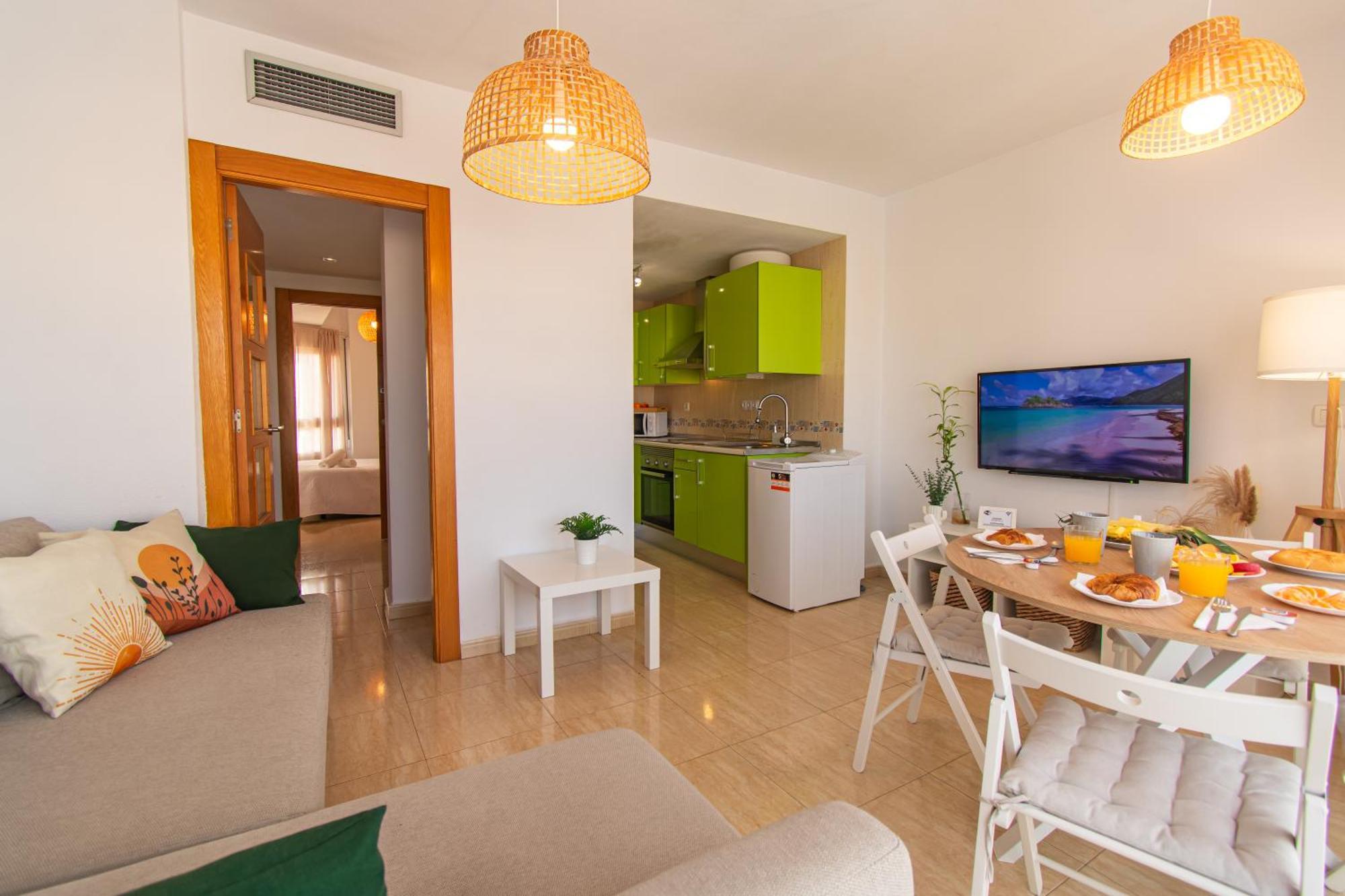 Apartament Avenida Principal Cerca De La Playa Con Aire Acondicionado Y Wifi - By Aloha Palma Águilas Zewnętrze zdjęcie
